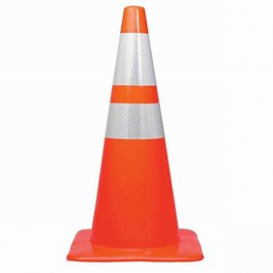 Traffic Cone – Reflective PVC Road Cone